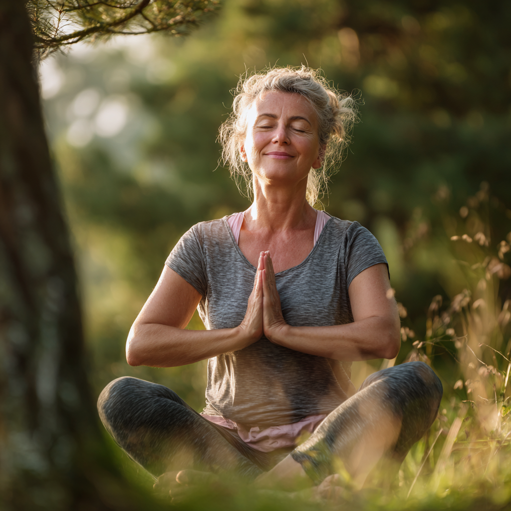 Group of Polish teenagers practicing yoga poses together in bright, welcoming studio space